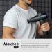 Maxfree Massage Gun for Neck & Back - Deep Tissue Percussion Muscle Massager for Athletes - EM-12 (Black) - Buy Online on GoSupps.com