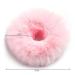 Furling Pompoms 2-Piece Set - Rabbit & Synthetic Fur Hair Gums | Light Blue Ponytail Accessories - Buy Online on GoSupps.com