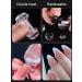 EBANKU French Tip Nail Stamp Set - 3PCS Clear Silicone Stamping Kit with 6PCS Replaceable Heads and Scrapers for DIY French Manicure at Home - Buy Online on GoSupps.com