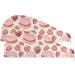 Shop Pink Strawberry Cakes Hair Towel 2 Pack - Super Absorbent Quick Dry Hair Turbans for Women & Girls - Buy Online on GoSupps.com