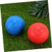 Beavorty 6 STK Lacrosse Balls - Spiky Massage Mobility Balls for Feet Muscle Relief Yoga & Healthcare | Fascia Massage Roller - Buy Online on GoSupps.com