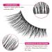 Dyafin 3D Eyelash Set - 8 Pairs of Natural Reusable Handmade Fake Lashes | Lightweight & Comfortable - Buy Online on GoSupps.com