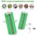 NIMH Rechargeable Battery 2/3AAA Solar Batteries for Outdoor Solar Lights 400mh 1.2V 20PCS(Not AAA Battery) - Buy Online on GoSupps.com
