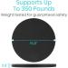Vive Pivot Disc - 360 Rotation Transfer Board for Elderly & Disabled - Non-Slip 16 Black - Mobility & Standing Aid - Buy Online on GoSupps.com