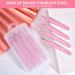 Tirdkid 4-piece Professional Stainless Steel Tweezers Set - Precision Tweezers for Eyebrows, Facial Hair, Ingrown Hair, Splinter, Blackhead, Tick Remover - Pink - Buy Online on GoSupps.com
