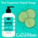 Refreshing Cucumber Liquid Hand Soap - Gentle Cleansing Formula - Buy Online on GoSupps.com