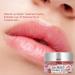 Lip Scrub Strawberry Exfoliator for Dry, Cracked Lips - Natural Care Cream for Brightening Dark Lips - Buy Online on GoSupps.com