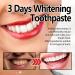 Coffee and Tea Stain Removing Toothpaste with Sodium Lauryl Sulfate Cleans Oral Odor & Tartar for Whiter Teeth & Healthier Gums 4.2 oz - Buy Online on GoSupps.com