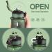 Navue 1L Sports Water Bottle with Straw & Time Markings - BPA-Free Tritan for Fitness Cycling Camping & Running - Pink Blue & Dark Green Options - Buy Online on GoSupps.com