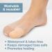 ZenToes Gel Toe Caps 6 Pack - Toe Protectors for Missing/Ingrown Toenails, Corns, Blisters, Hammer Toes - Large, Beige - Buy Online on GoSupps.com