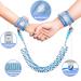 Toddler Safety Harness with Lock | Anti-Lost Wrist Link, 6.5ft Blue Leash with Reflective Tape | Walking Leash for Kids - Buy Online on GoSupps.com