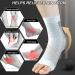 Shop 4 Pairs of Orthopedic Compression Socks for Plantar Fasciitis - Men & Women - Sports & Fitness - L/XL Size - Buy Online on GoSupps.com