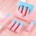 Lip Balm Trio Set Color Changing Lip Gloss & Lipstick Sheer Buildable Color Fun Cosmetic Gift for Girls Women Multicolor One Size One Size Multicolor - Buy Online on GoSupps.com