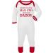 Man Utd Baby Sleepsuit | 6-9 Months | Designed in UK | 100% Cotton | White/Red Trim - Buy Online on GoSupps.com