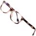 ATTCL blue light filter glasses without prescription computer glasses gaming glasses to reduce eye strain (men women) leopard
