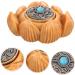 Buy Beaupretty Hand Exercise Player - Mini Lotus Flower Wood Carving Ornament for Home Decor & Relaxation - Buy Online on GoSupps.com