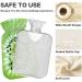 Naanle Kiwi Slice Hot Water Bottle - 1L Transparent Heat Bottle for Bed | Hand & Foot Pain Relief & Cold Therapy - Buy Online on GoSupps.com