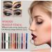 Mikinona 12pcs Pearlescent Eyeshadow Pencil Waterproof Eyeliner Pen Gel Eyeliner Lasting Powder Girl Sequins - Buy Online on GoSupps.com