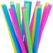 ALINK 100 Extra Large Plastic Bubble Tea Smoothie Straws, 1/2" Wide X 8 1/2" Long Wide Boba Straws 12mm Extra Wide