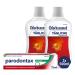 Chlorhexamed daily mouthwash 2x500ml + Parodontax fluoride toothpaste 1x75ml 358.33 ml (pack of 3)
