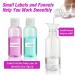 30 Pcs 2 oz Clear Plastic Empty Bottles - Travel Size Bottles with Flip Cap for Liquids & Toiletries - Buy Online on GoSupps.com