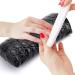 Nail Pillow Hand Rest - Washable PU Leather Armrest for Manicure - Black Nail Art Accessory for Techs - Buy Online on GoSupps.com