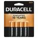 DURCEL Duracell Alkaline Battery Size Aa 1.5 V Card 4