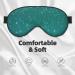 Water Splash Sleep Mask - Adjustable Double-Sided Eye Mask | Soft Covers for Restful Sleep & Eye Edema Reduction - Buy Online on GoSupps.com