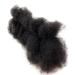 Afro Kinky Bulk Human Hair for Locs & Dreadlocks - 4 Pieces Natural Black #1B 8 | Dye & Bleach Friendly - Buy Online on GoSupps.com