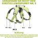 BELPRO Multi-Purpose Dog Harness - Escape Proof No Pull Reflective Adjustable Vest for Large Active Dogs - Durable Handle - Green S (1 Pack) - Buy Online on GoSupps.com