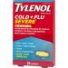 Tylenol Cold & Flu Severe Caplets - 24 ct Relief for Fever, Pain, Cough & Congestion - Buy Online on GoSupps.com