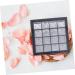 Mikinona 2pcs Eye Shadow Box Black Eyeshadow Clear Makeup Tools Eyeshadow DIY Pallet Travel Supplies Lipstick - Buy Online on GoSupps.com