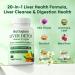 Nutrapure Liver Detox Capsules 20-in-1 Milk Thistle Liver Detox Supplement with Dandelion Root Turmeric Artichoke Leaf & More Non-GMO 60 Vegetarian Capsules (1) - Buy Online on GoSupps.com