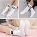 Buy Utensilsto Women's Sports Socks - 6 Pairs of Tennis & Striped Cotton Socks (Size 38-43) - Comfortable & Stylish - Buy Online on GoSupps.com
