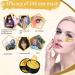 Eye care mask 24K gold cup eye mask and 30 pairs of collagen gel eye pads are used for eye edema dark circles dry lines and fine lines helping to moisturize and soothe eyes and protect skin - Buy Online on GoSupps.com