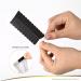 EHDIS 72pcs Hair Extension Tapes with Tweezers & Scraper - Pre-cut Double Sided Adhesive for Lace Wig, Hairpiece, Toupee, Hair Weft - Buy Online on GoSupps.com