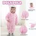 Doladola Dalmatians Baby Romper | Toddler Jumpsuit | Newborn Onesie | Pinkcow | 3-6 Months - Buy Online on GoSupps.com