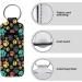 Lip balm keychain for women and girls colorful dog paws. - Buy Online on GoSupps.com