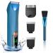 Bikini Trimmer for Women 2-in-1 Electric Razor for Women Pubic Hair & Womens Body Hair Trimmer Rechargeable Trimmer for Women's Body Groomer Wet Dry Use.