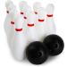 Boley Kids Bowling Set - 12 Piece Outdoor & Indoor Game - Portable Toddler Bowling Pin and Ball Set in White - Buy Online on GoSupps.com