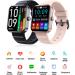 F21 Pro Blood Sugar Monitor Watch - Bluetooth Fashion Smartwatch for Non-Invasive Painless Blood Glucose Testing - Upgraded Black for Men and Women - Buy Online on GoSupps.com