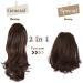Sofeiyan 13 Long Curly Ponytail Extension - Natural Synthetic Hairpiece for Women - Buy Online on GoSupps.com