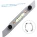 Healeved 5pcs Brow Mapping Brow Ruler Stencils Eyebrow Shaping Kit Eyebrow Ruler Foldable Aluminum Alloy - Buy Online on GoSupps.com
