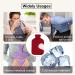 HomeTop Premium 2L Rubber Hot Water Bottle with Knit Cover - Wine/Light Red - Buy Online on GoSupps.com