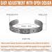 ENERCOPPEX Magnetic Copper Bracelet for Arthritis - 8 Strong Magnets (3500 Gauss) Adjustable Size High-Quality Pain Relief Jewelry - Buy Online on GoSupps.com