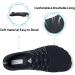 Limberun Quick-Dry Water Shoes | Wide Toe Barefoot Beach Shoes | 8 Women/7 Men | Black - Buy Online on GoSupps.com