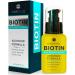 Biotin Serum for Hair Growth - Hair Thickening and Strengthening Products for Men and Women - With Natural Oil - Treatment Tonic for Hair Loss and Thinning