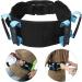 AHIER Gait Belt with 6 Transfer Handles & Plastic Buckle - Adjustable Transfer Belt for Easy Mobility - Buy Online on GoSupps.com