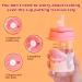 Bunnytoo Pink Baby Sippy Cup | Spill Proof Toddler Cup with Straw & Spout | 13 oz Transition Bottle for 1-2 Year Olds - Buy Online on GoSupps.com