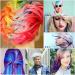 RoseFlower 6 Colours Hair Chalk Combs - Washable Temporary Hair Dye for Kids, Boys, Girls, Women - Pink, Purple, Blue, Orange - Carnival, Birthday, Cosplay, Halloween, Xmas - Buy Online on GoSupps.com